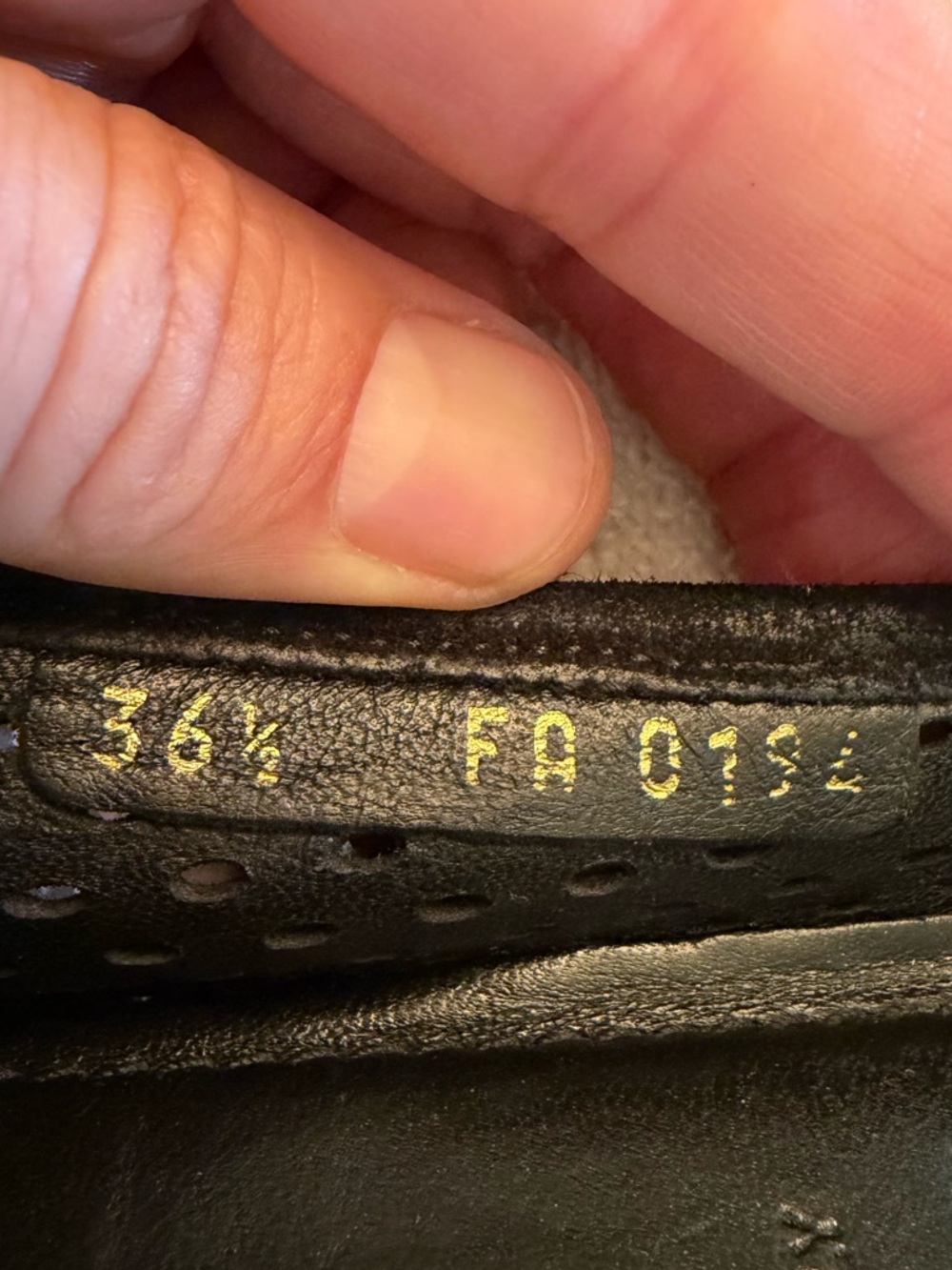 Louis Vuitton Black Suede Ballet Flats with Gold LV Buckle - Picture 3 of 12